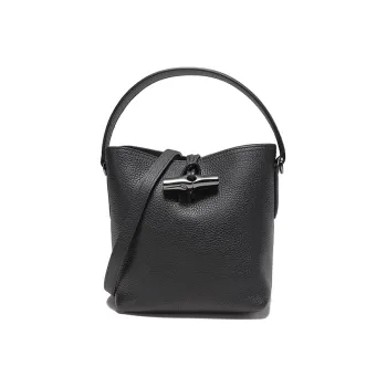 LONGCHAMP Roseau Essential Leather Bucket Bag