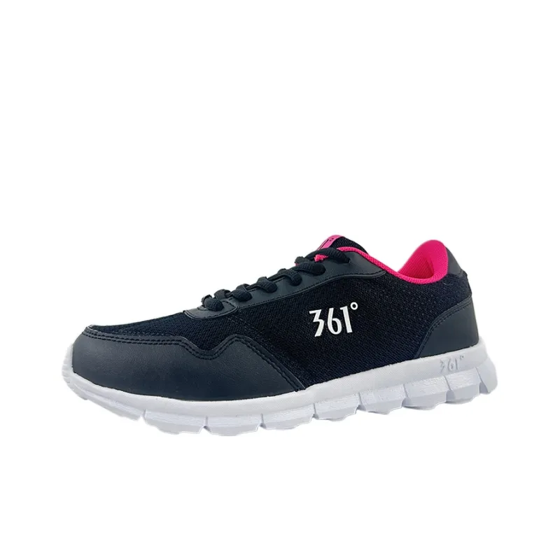 361° Breathable Low Top Running Shoes Women's Black-2