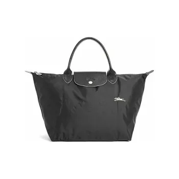 LONGCHAMP Le Pliage Fabric Travel Bag Handbag Dumpling Bag Shoulder Bag Regular Women's Black