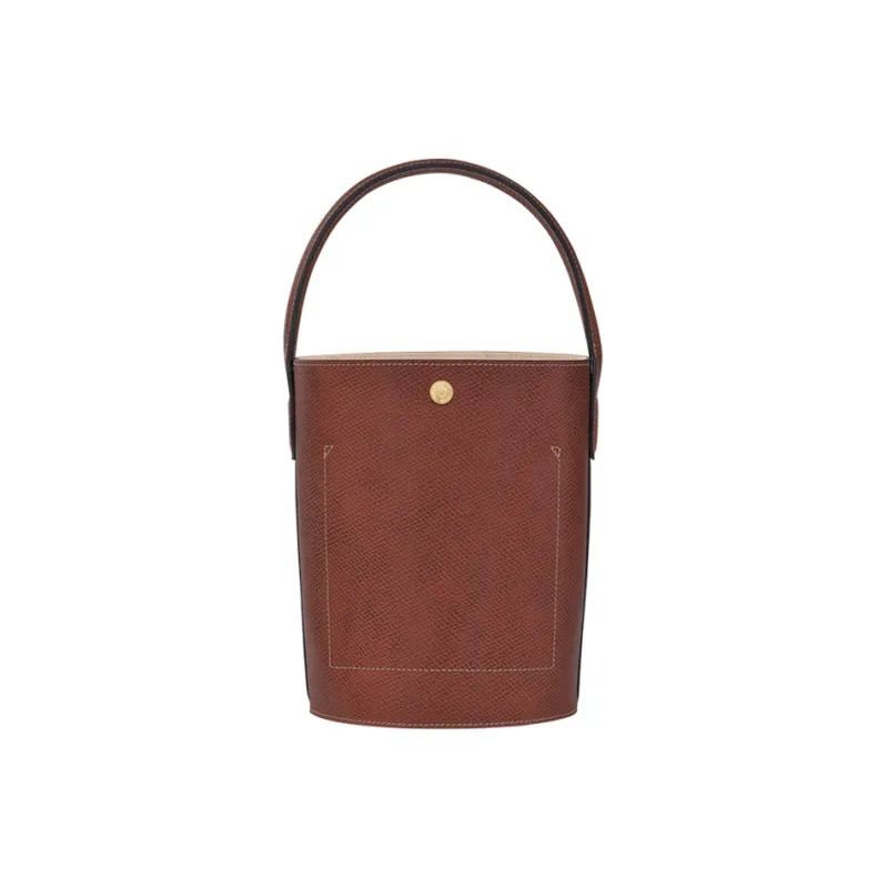 LONGCHAMP Épure Logo Embossed Small Bucket Bag-2