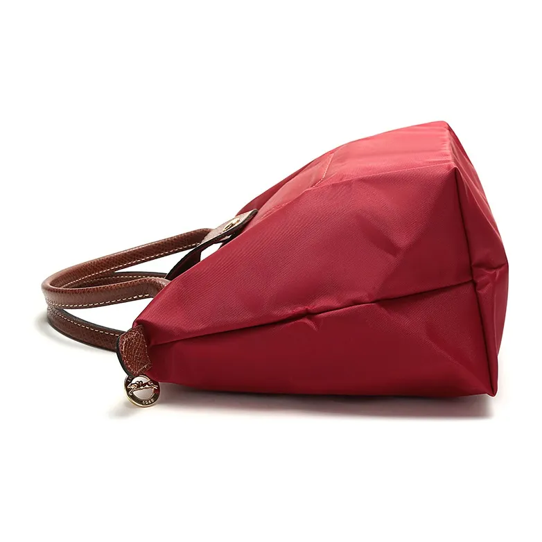 LONGCHAMP Le Pliage Fabric Dumpling Bag Handbag Trumpets Women's Red-4