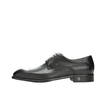 RARE Dress Shoes Men Low Top Black