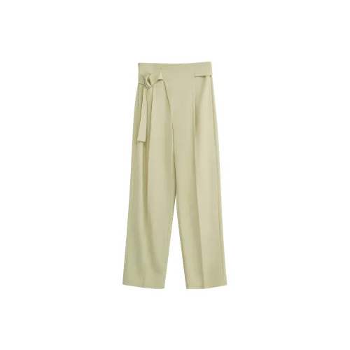 AMII Casual Pants Women's Matcha Green