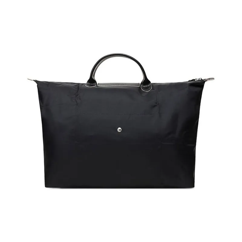 LONGCHAMP Le Pliage Fabric Short Shank Travel Bag Dumpling Bag Handbag Large Size Unisex Black-2
