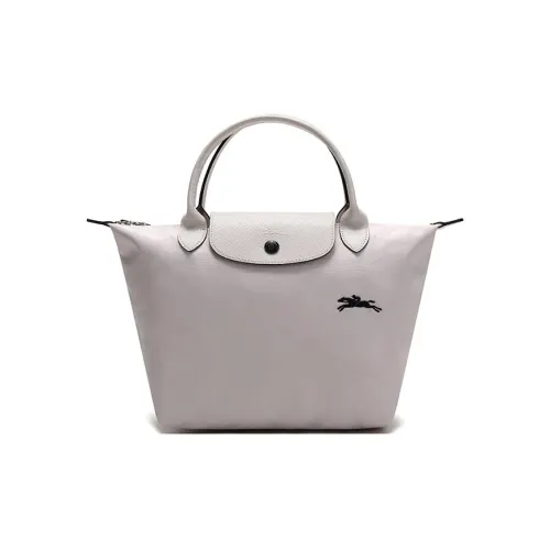 LONGCHAMP Le Pliage Club Handbags Mulberry Flower White