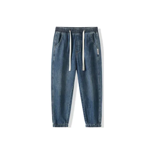 HALEBOSS Jeans Men Blue