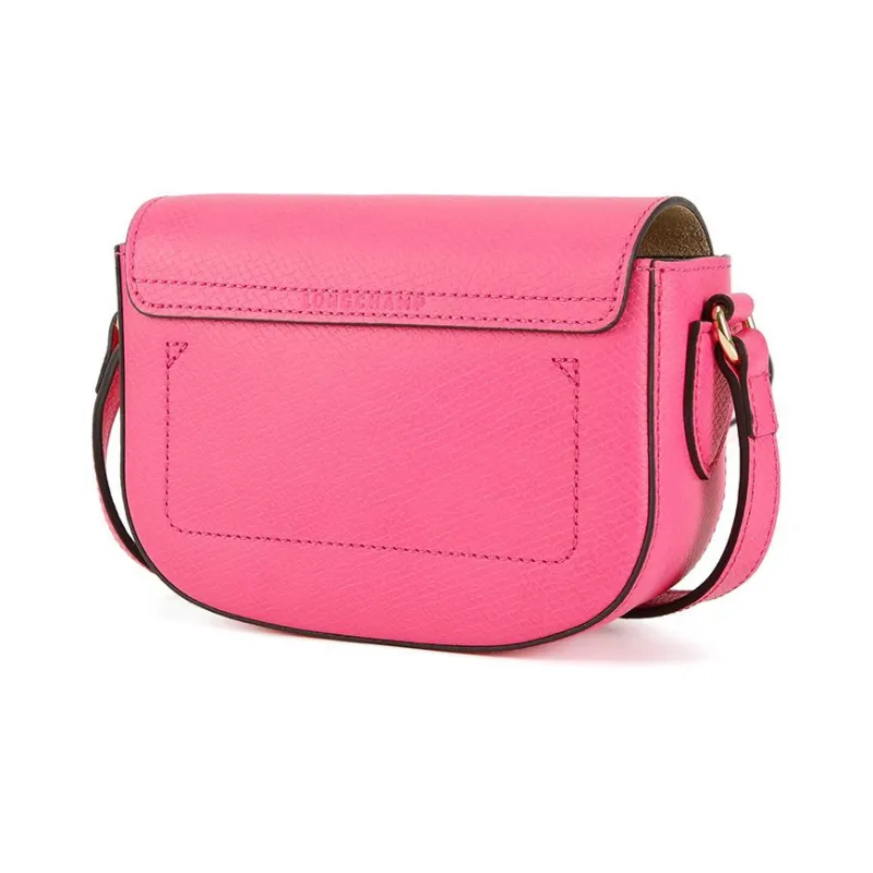 LONGCHAMP Cow Leather Shoulder Bag Crossbody Bag Mini Women's Pink-3