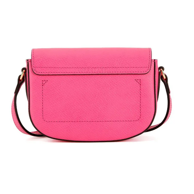 LONGCHAMP Cow Leather Shoulder Bag Crossbody Bag Mini Women's Pink-2