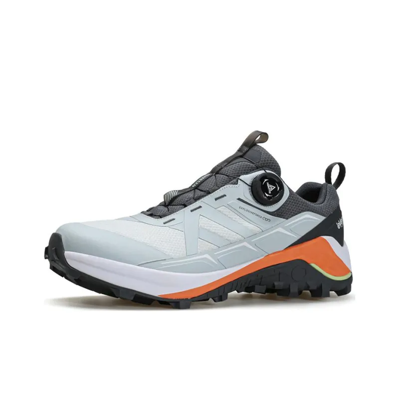 HUMTTO Shock Absorbers With Slip Resistant And Abrasion Resistant Properties Low Top Outdoor Shoes Men's Blue Gray-1