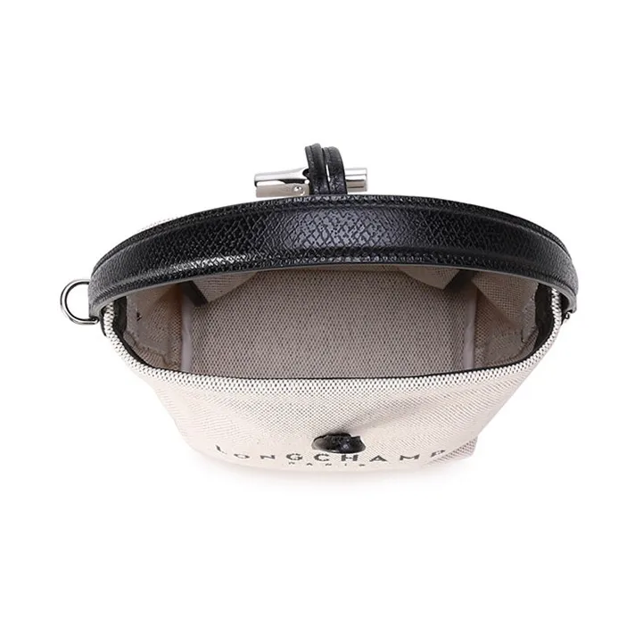 LONGCHAMP Small Roseau Canvas Bucket Bag-5