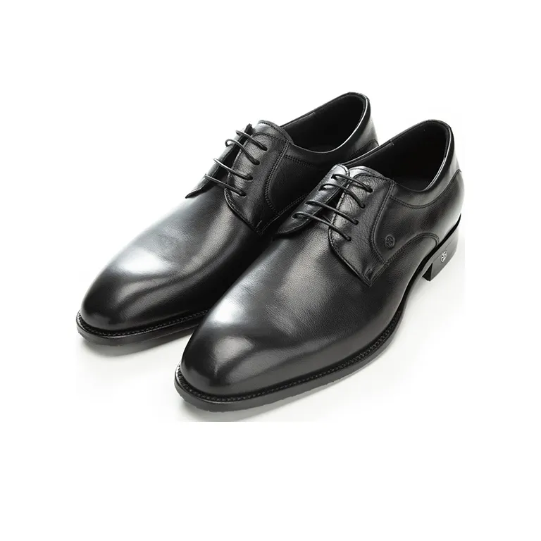 RARE Dress Shoes Men Low Top Black-1