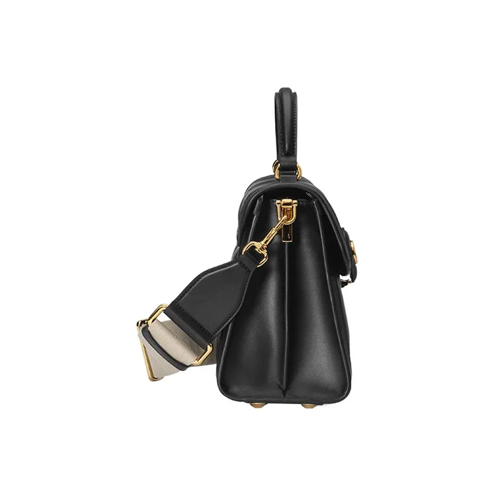 GUCCI GG Matelassé Leather Controller Wine God Bag Shoulder Bags Handbags Small Size Women's Black-4
