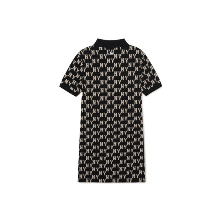 MLB Short Sleeved Dress Women's Black-1
