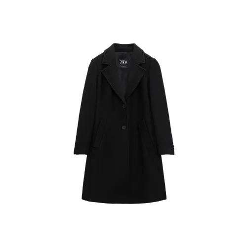 ZARA Coats Women's Black