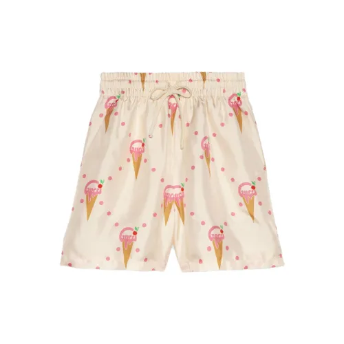 GUCCI Casual Shorts Women's Ivory White