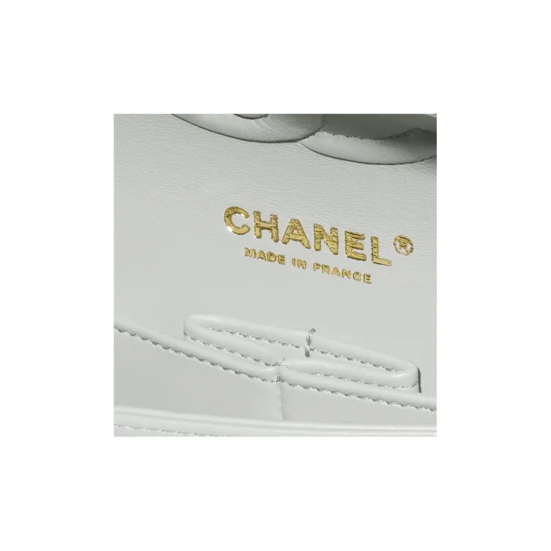 CHANEL Classic Flap CF Lambskin Flap Bag, Shoulder Bag, Crossbody Bag Women's Light Blue-2