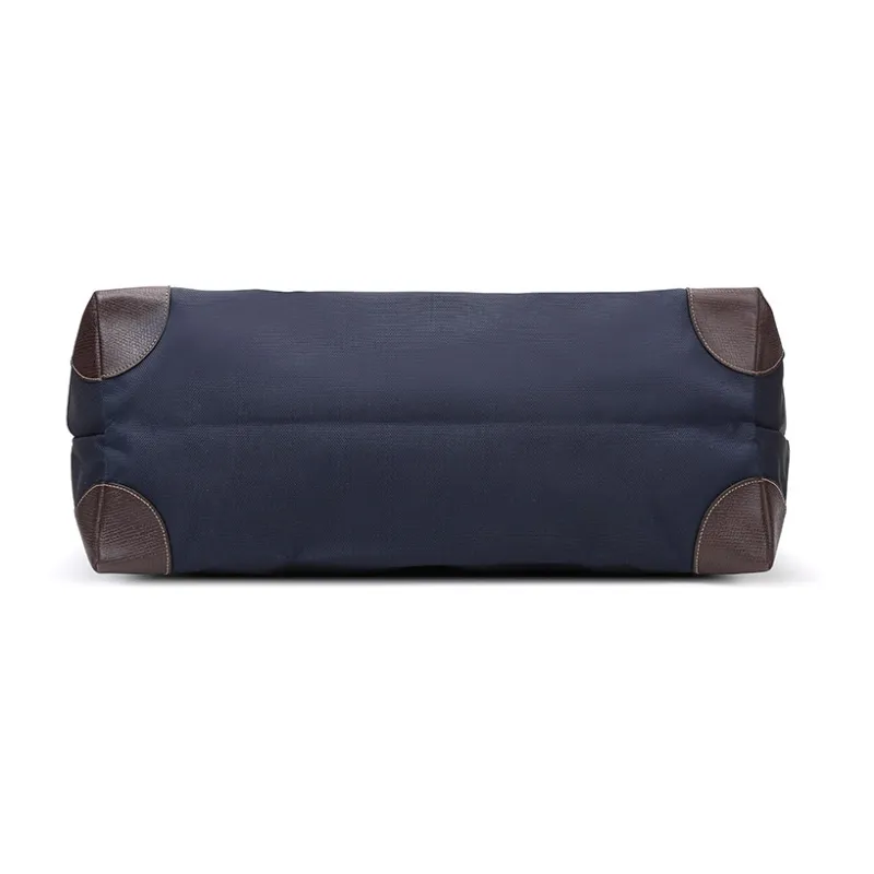 LONGCHAMP Boxford 55L Canvas Dumpling Bag Canvas Bag Travel Bag, Extra Large Unisex Blue-4