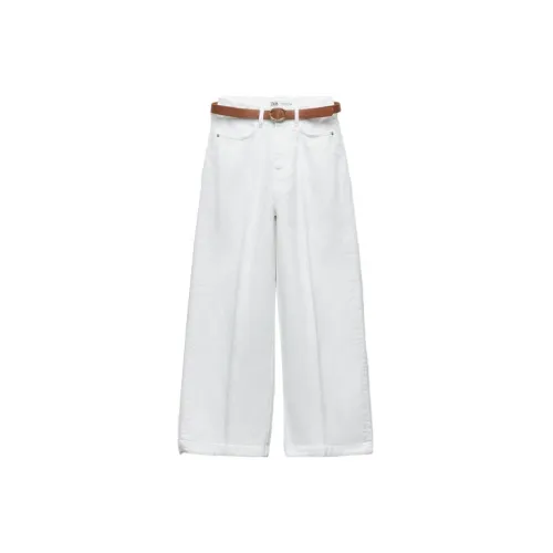 ZARA Jeans Women's White