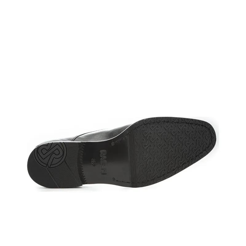RARE Dress Shoes Men Low Top Black-3