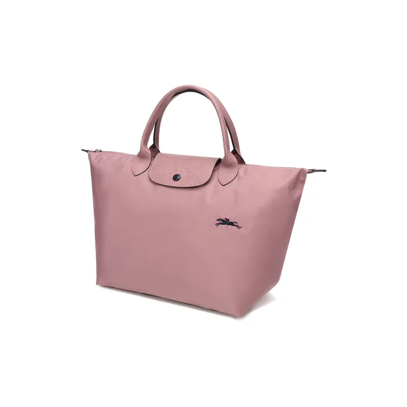 LONGCHAMP Le Pliage Polyamide Canvas Fabric Canvas Bag, Dumpling Bag, Handbag Medium Size Women's Vintage Pink-1