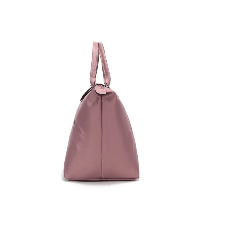 LONGCHAMP Le Pliage Polyamide Canvas Fabric Canvas Bag, Dumpling Bag, Handbag Medium Size Women's Vintage Pink-2