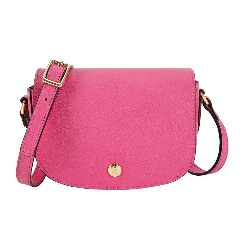 LONGCHAMP Cow Leather Shoulder Bag Crossbody Bag Mini Women's Pink-0