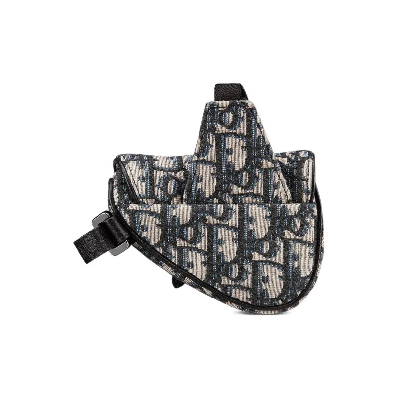 DIOR Saddle Oblique Print Saddle Bag, Crossbody Bag, Shoulder Bag Men's-2
