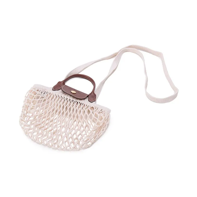 LONGCHAMP Le Pliage Filet Knitted Mesh Cross body Bag-4