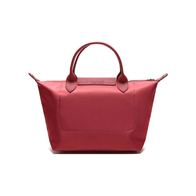 LONGCHAMP Le Pliage Fabric Handbag Shoulder Bag Crossbody Bag Small Size Women's Red-3