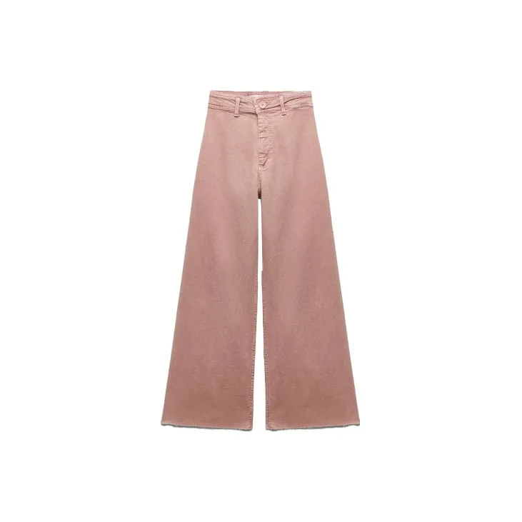ZARA Jeans Women's Earth Gray Pink-1