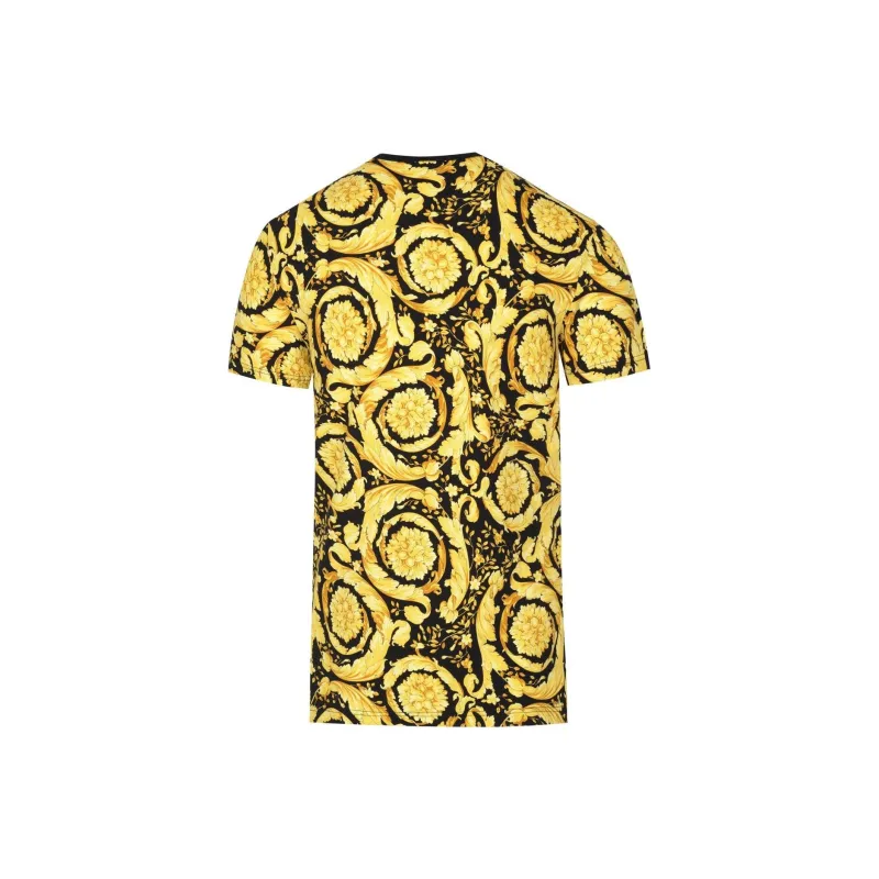VERSACE Barocco Printed Crewneck T Shirt-1