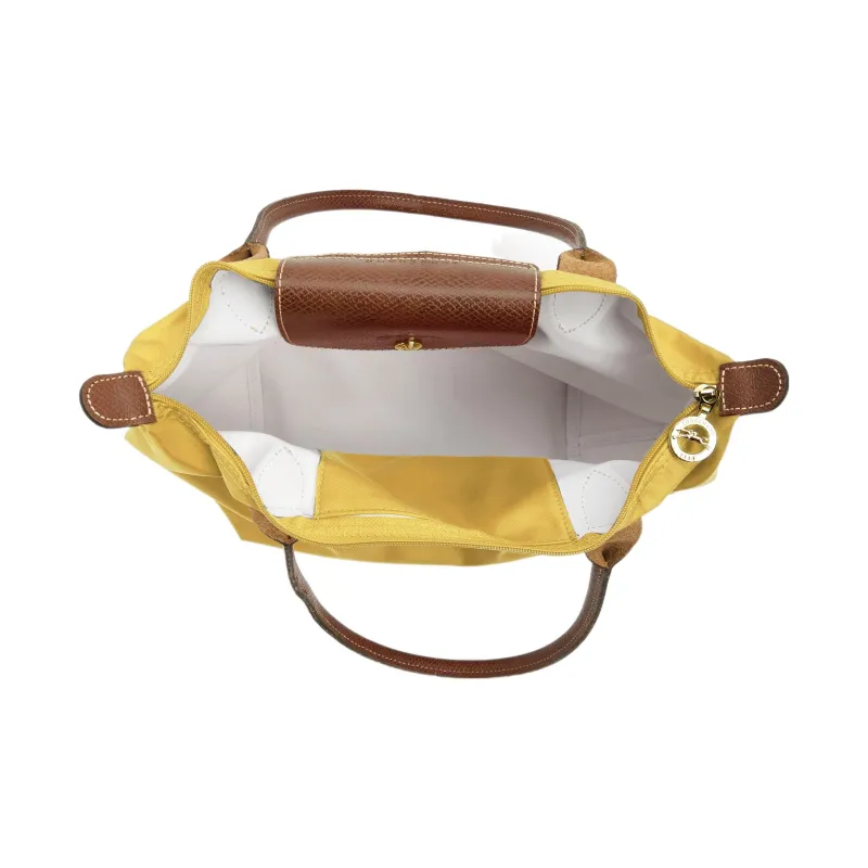 LONGCHAMP Le Pliage Nylon Dumpling Bag Handbag, Shoulder Bag Women's Yellow-2