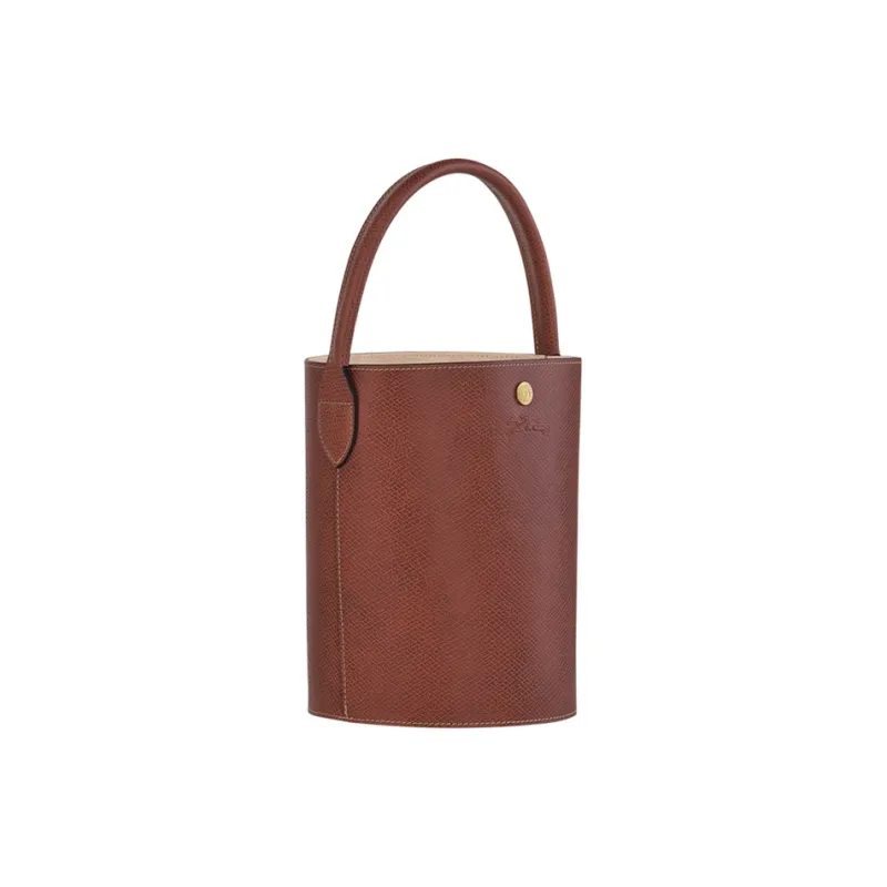 LONGCHAMP Épure Logo Embossed Small Bucket Bag-1
