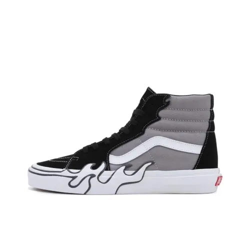 Vans Sk8 -Hi 'Flame - Grey'