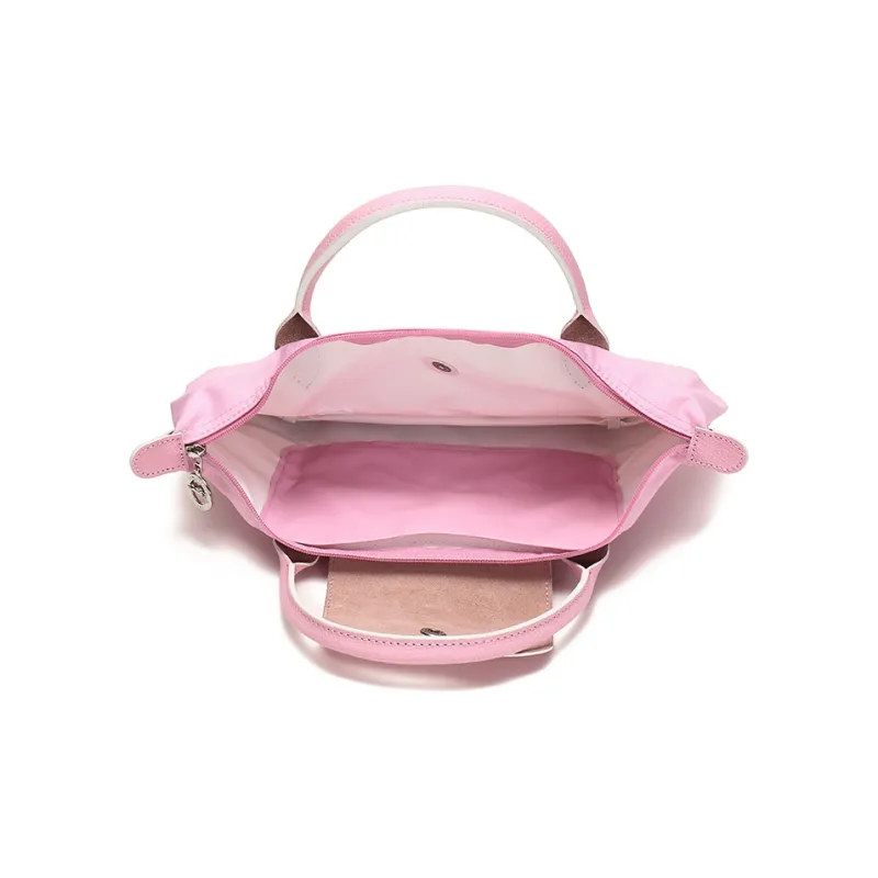 LONGCHAMP Le Pliage Club Fabric With Canvas Bag, Dumpling Bag, Handbag Trumpets Women's Pink-5