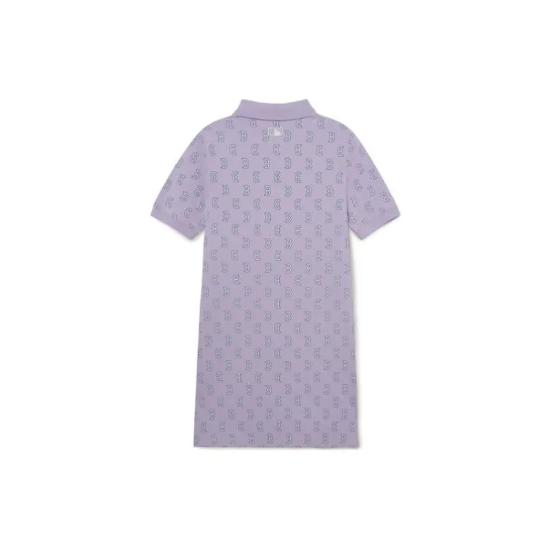 MLB Short Sleeved Dress Women's Purple-1