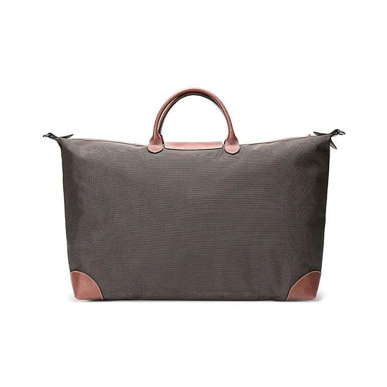 LONGCHAMP Boxford Fabric Handbag Shoulder Bag Travel Bag Travel Bag Unisex Brown-3