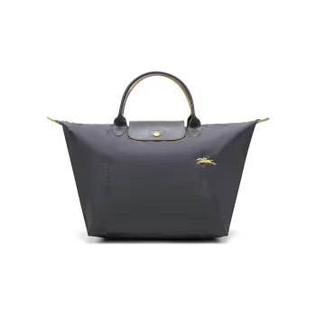 LONGCHAMP Le Pliage Club Handbags Metallic Gray