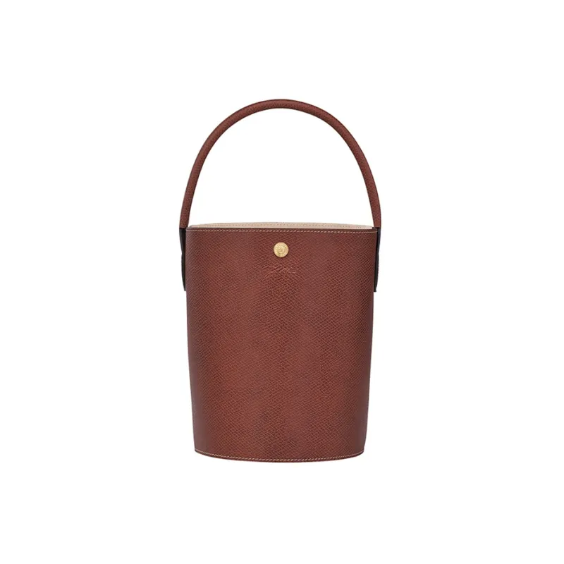 LONGCHAMP Épure Logo Embossed Small Bucket Bag-0