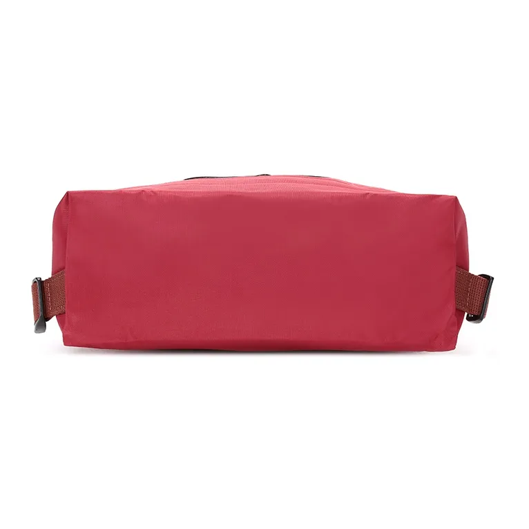 LONGCHAMP Canvas With Leather Trim Backpack Regular Women's Red-4