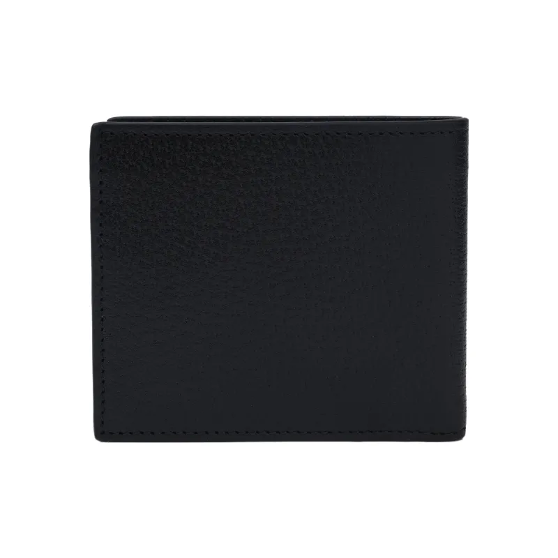 GUCCI Black Leather GG Marmont Large Bi-Fold Wallet-2