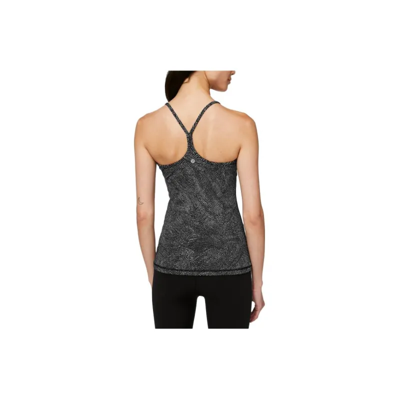 Lululemon Sleeveless Sports Shirts Women's Erlbis White Black-1