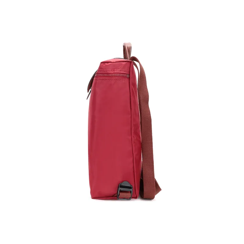 LONGCHAMP Canvas With Leather Trim Backpack Regular Women's Red-2