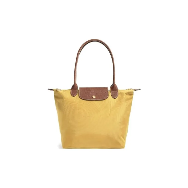 LONGCHAMP Le Pliage Nylon Dumpling Bag Handbag, Shoulder Bag Women's Yellow-0
