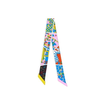 HERMES Twilly Silk Scarves Women's