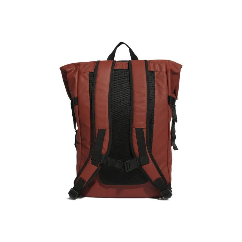Adidas Polyurethane Backpack Regular Women's Wild Tan/Bright Pink/Black-1