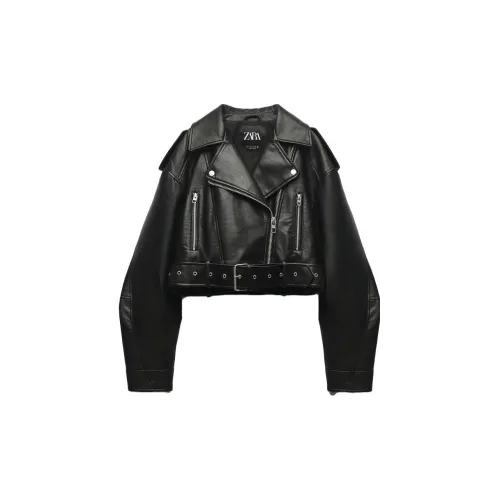 ZARA Jackets Women's Black