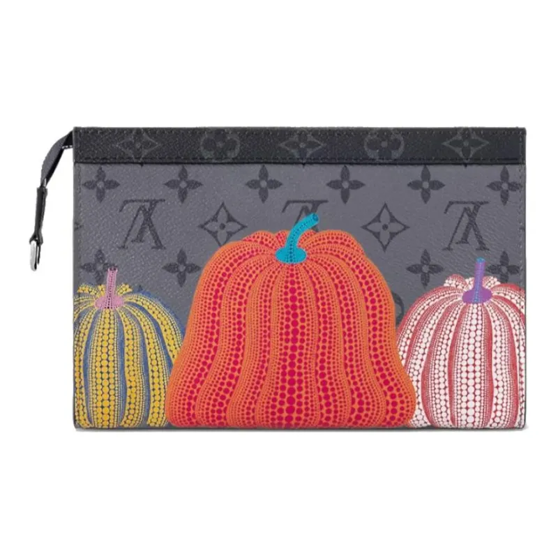 LOUIS VUITTON Lv X Yk Gaston Wearable Wallet Pumpkin Print-2