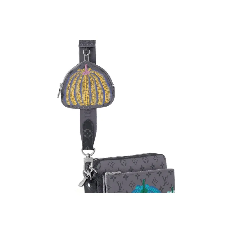 LOUIS VUITTON Lv X Yk Trio Messenger Pumpkin Print-3