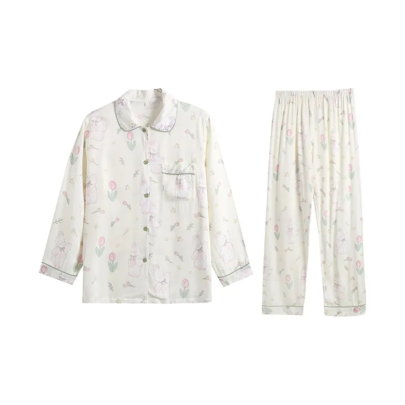 Flow Yarn Women's Pajama Sets-0